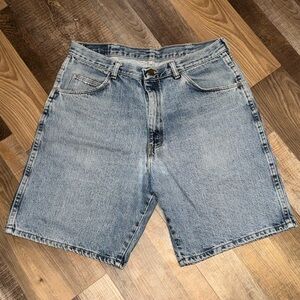 Wrangler Light Blue Jean Shorts